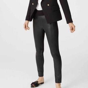 Club Monaco Leather Leggings ☀️